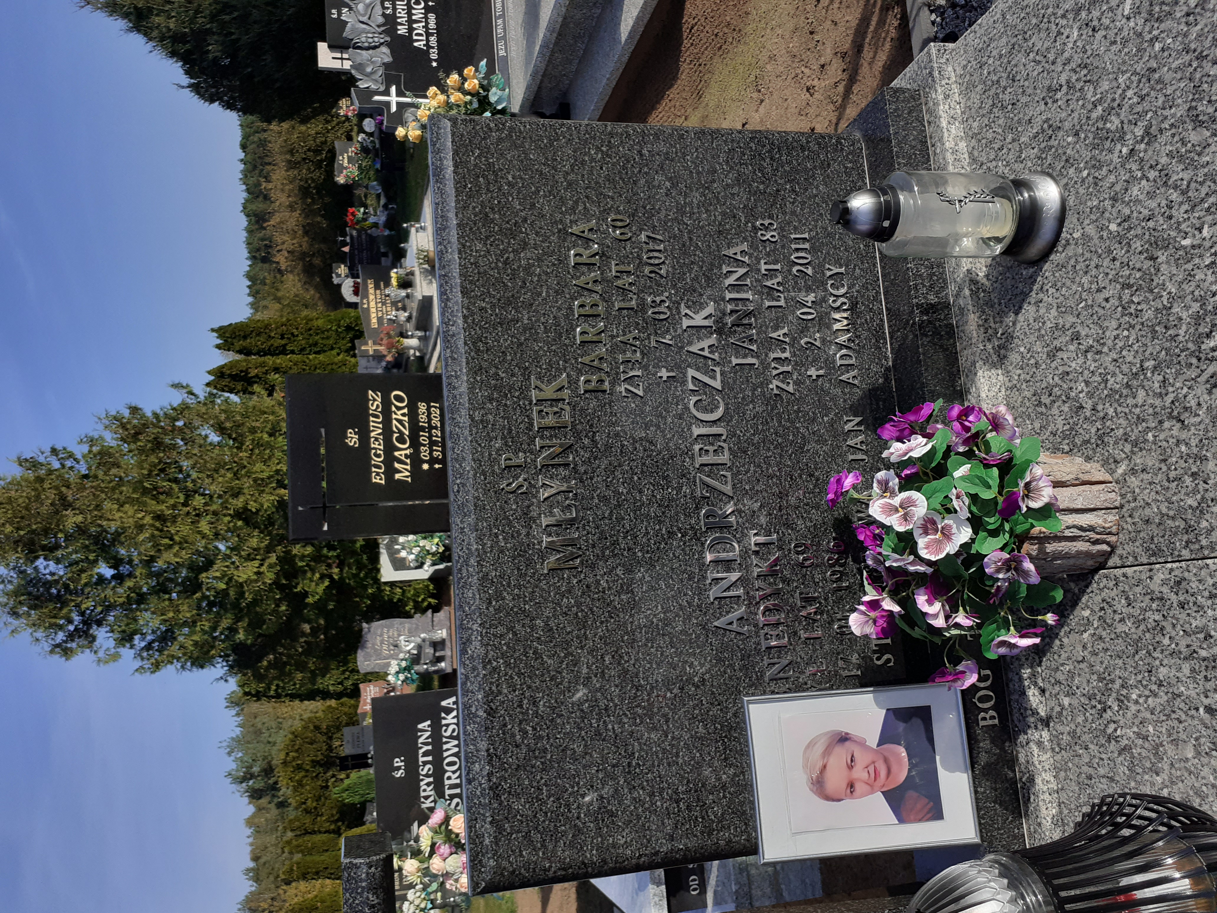 Barbara Młynek 1956 Oborniki - Grobonet - Wyszukiwarka osób pochowanych