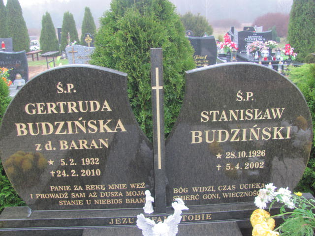 Stanisław Longin Budziński 1926 Oborniki - Grobonet - Wyszukiwarka osób pochowanych