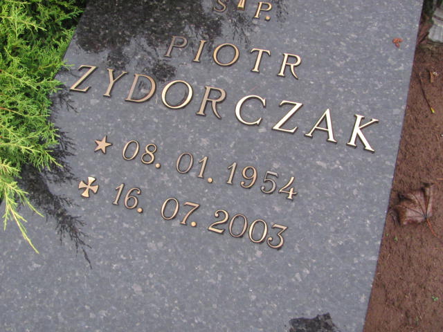 Piotr Zydorczak 1954 Oborniki - Grobonet - Wyszukiwarka osób pochowanych