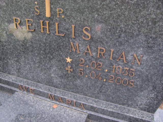 Marian Rehlis 1935 Oborniki - Grobonet - Wyszukiwarka osób pochowanych