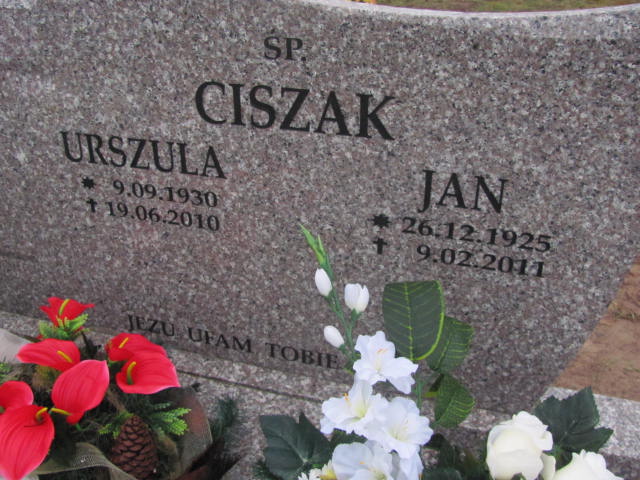Jan Ciszak 1925 Oborniki - Grobonet - Wyszukiwarka osób pochowanych