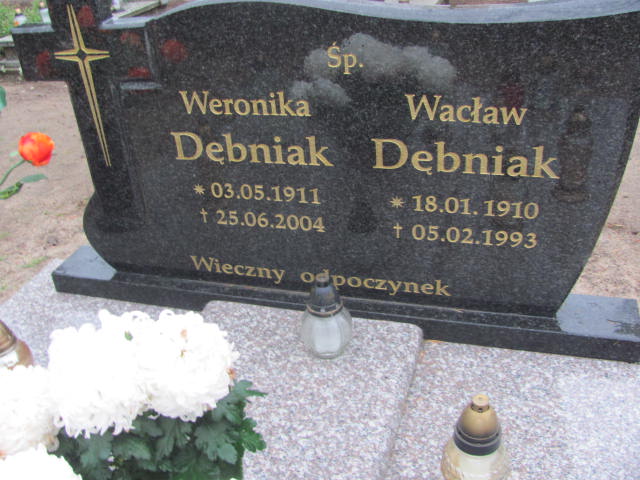 Wacław Dębniak 1910 Oborniki - Grobonet - Wyszukiwarka osób pochowanych